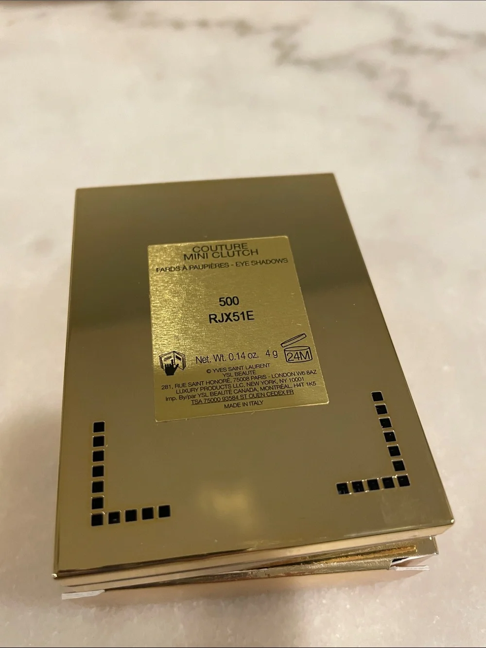 Yves Saint Laurent Couture Mini Clutch Eyeshadow Palette - Medina Glow